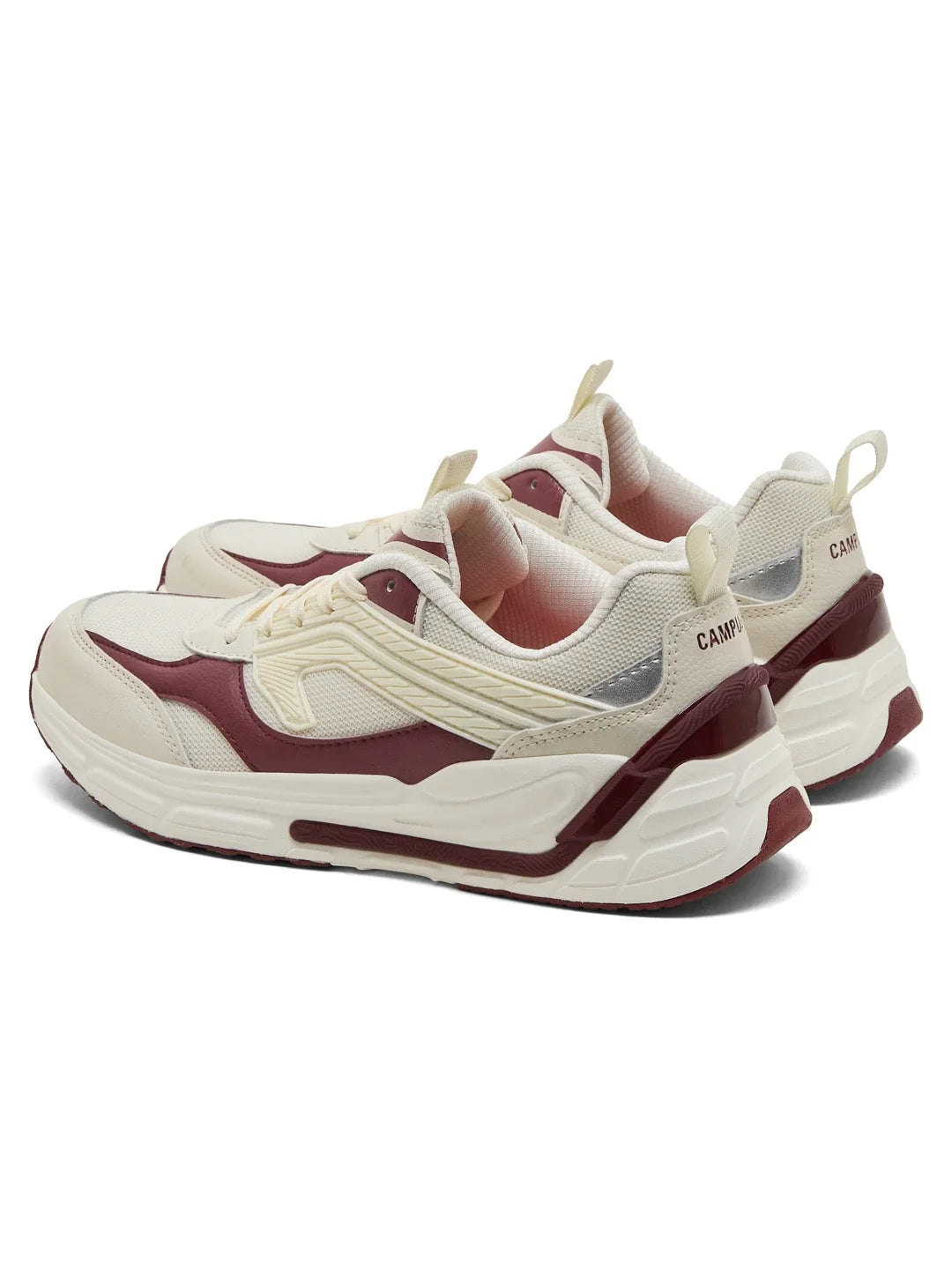 Campus FROTH White Mens Running Shoes