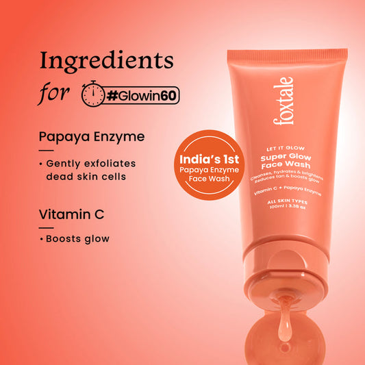 Foxtale Super Glow Face Wash