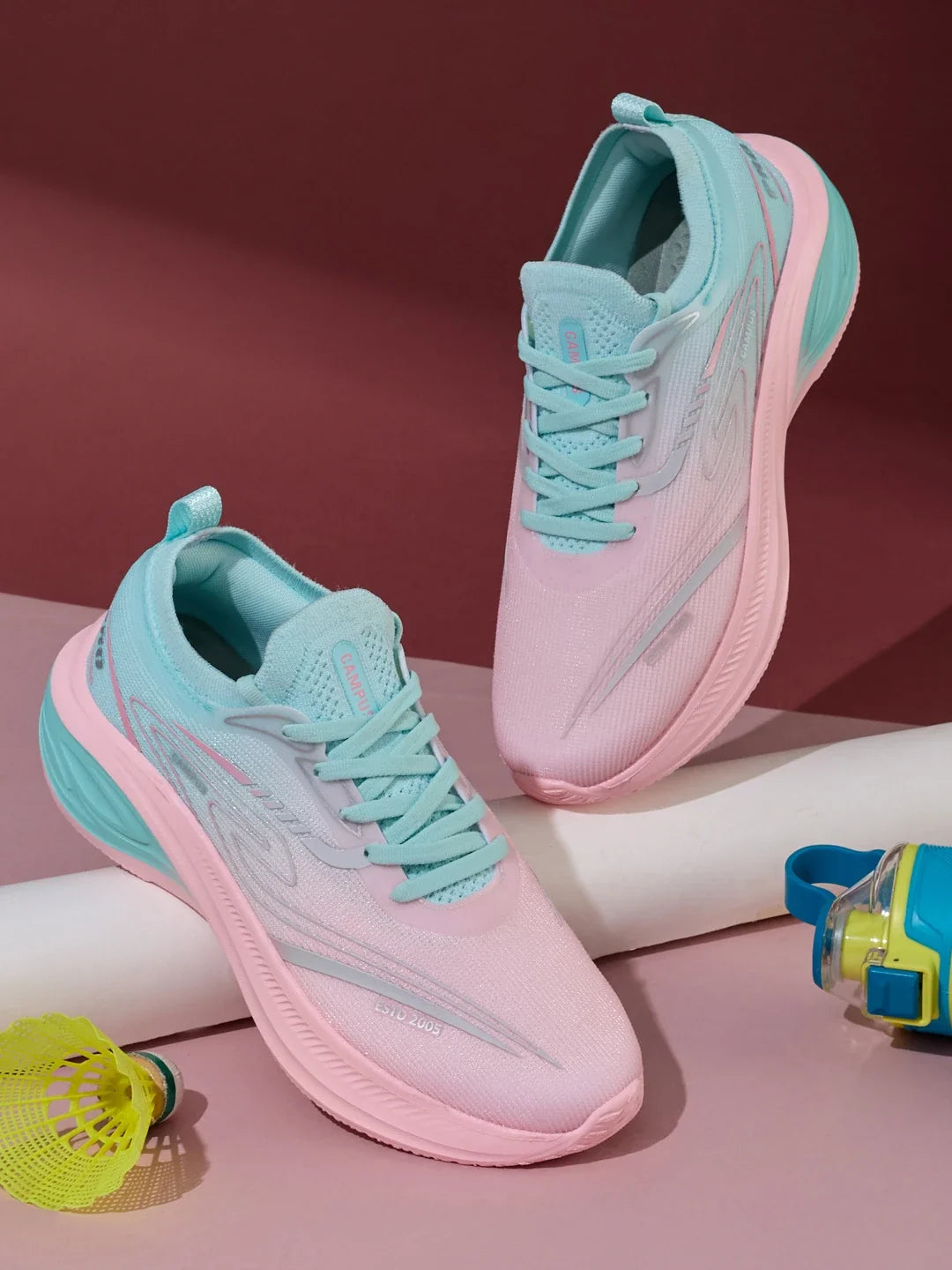 Campus FYLO Pink Womens Running Shoes