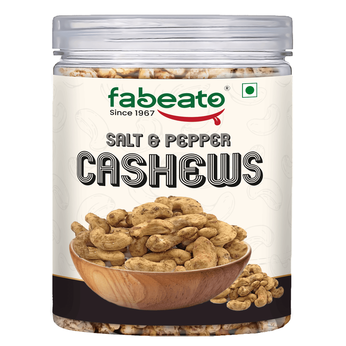 Fabeato Salt & Pepper Cashews