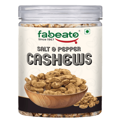 Fabeato Salt & Pepper Cashews