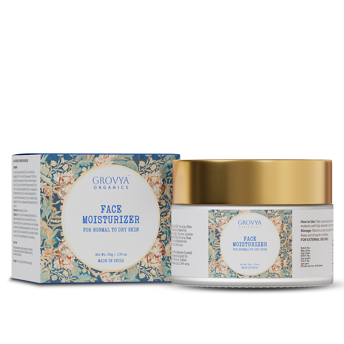 Jeena Sikho Face Moisturizer Normal to Dry Skin Hydrating Lotion for Dry Skin