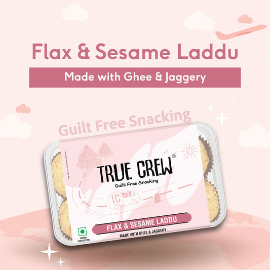 Sri Sri tattva True crew - Flax & saseme laddu - PUSHMYCART