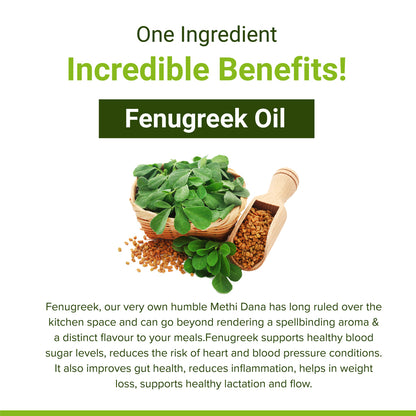 Sri Sri Tattva SupaSupp Fenugreek Oil Vegetarian Capsule Great After 40 - PUSHMYCART