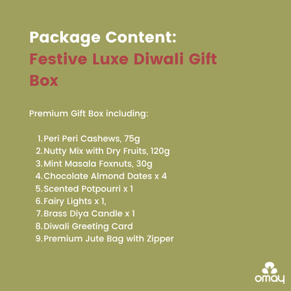 Omay Foods Festive Luxe Diwali Gift Box