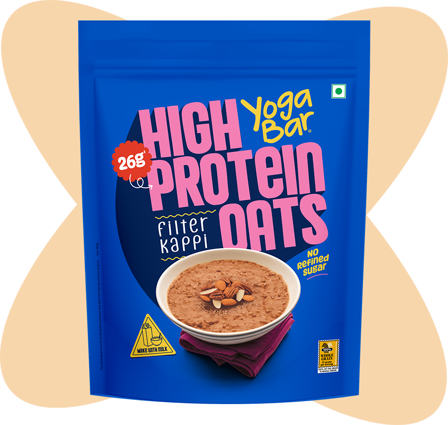 Yoga Bar 26g High Protein Oats Filter Kappi