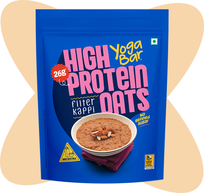Yoga Bar 26g High Protein Oats Filter Kappi