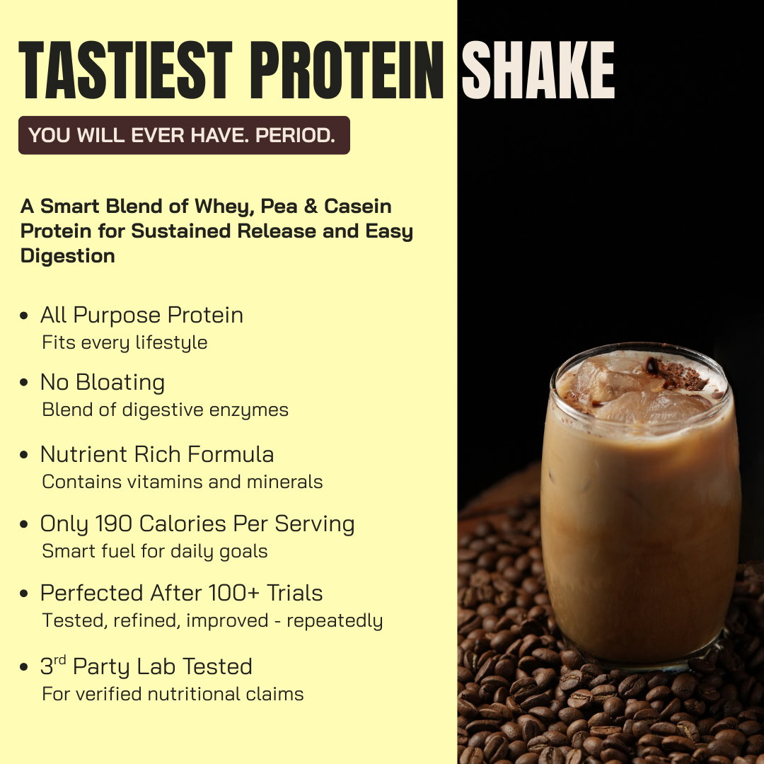 Fitfeast Assorted Protein Sachet Pack – Banana & Coffee Flavour