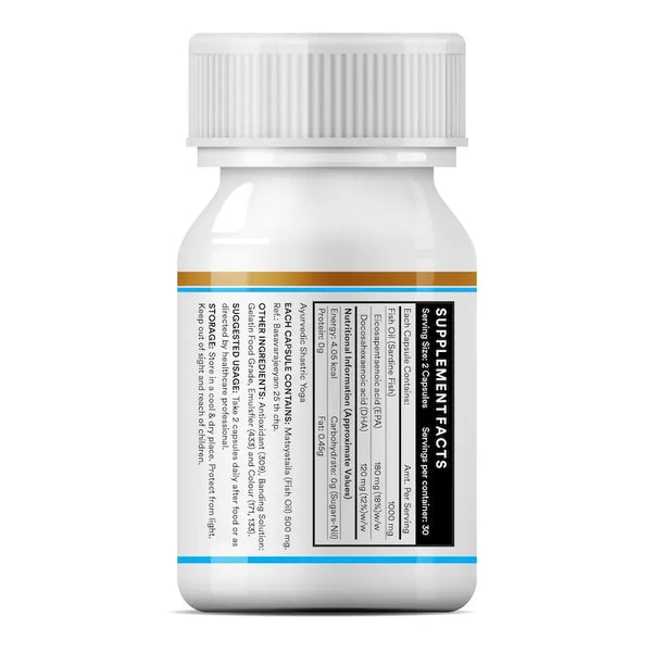 Inlife Fish Oil 500 MG Capsules