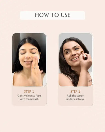 Face Wash and Eye Serum Duo