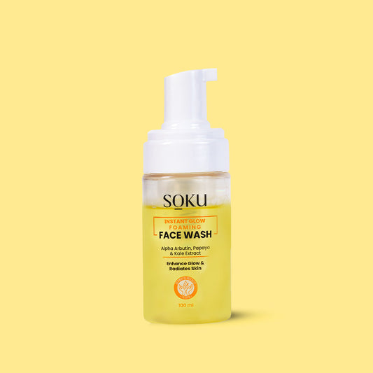 Soku Cosmetic Instant Glow Foaming Face Wash