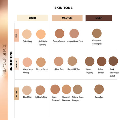 LoveChild Cream Dream| Lights Camera Foundation 