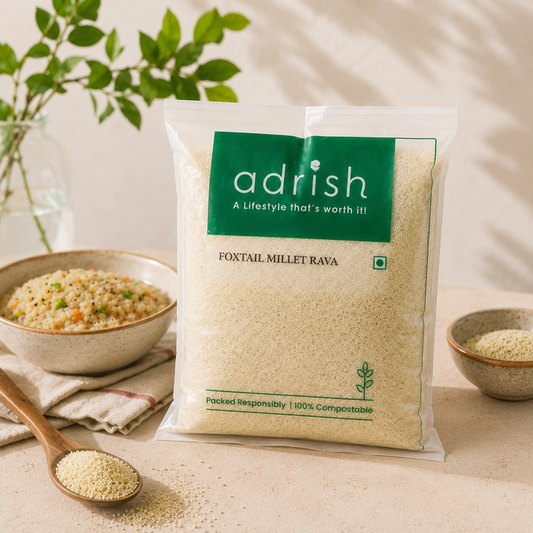 Adrish Organic Foxtail Millet Suji (Rava)
