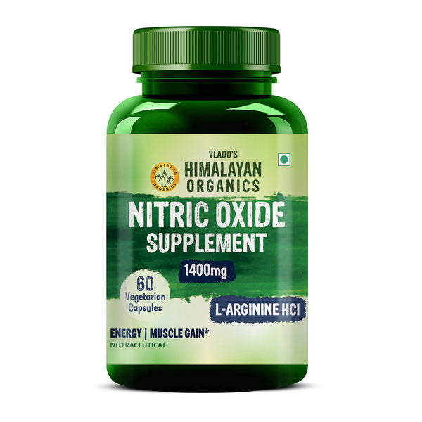 Himalayan Organics Nitric Oxide Supplement 1400-Mg