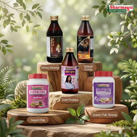 Sharmayu Ayurveda Mothers Day Hamper Combo Pack of 5