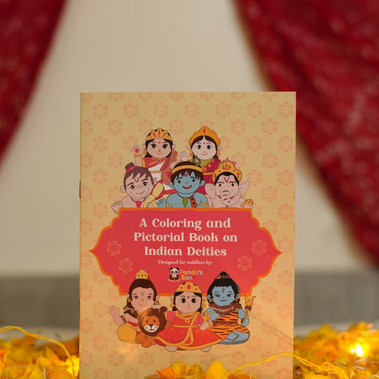 Panda's Box A Pictorial and Coloring Book on Indian Deities