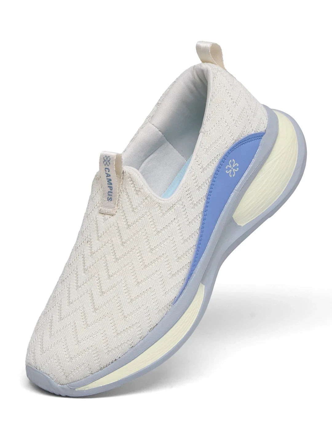 Campus GARU Ivory Womens Walking Shoes