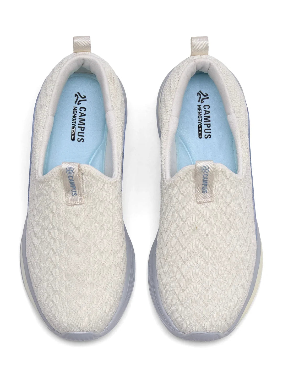 Campus GARU Ivory Womens Walking Shoes