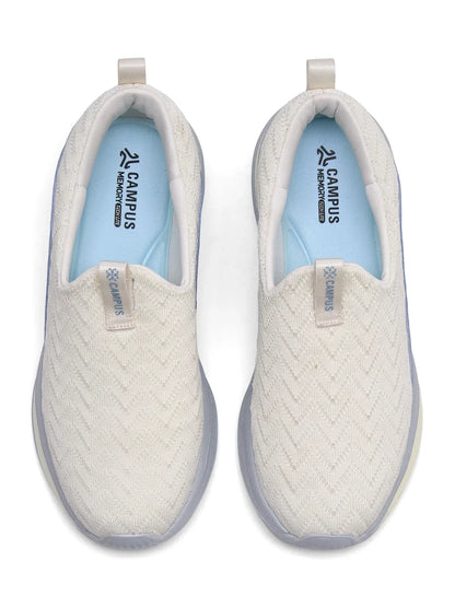 Campus GARU Ivory Womens Walking Shoes