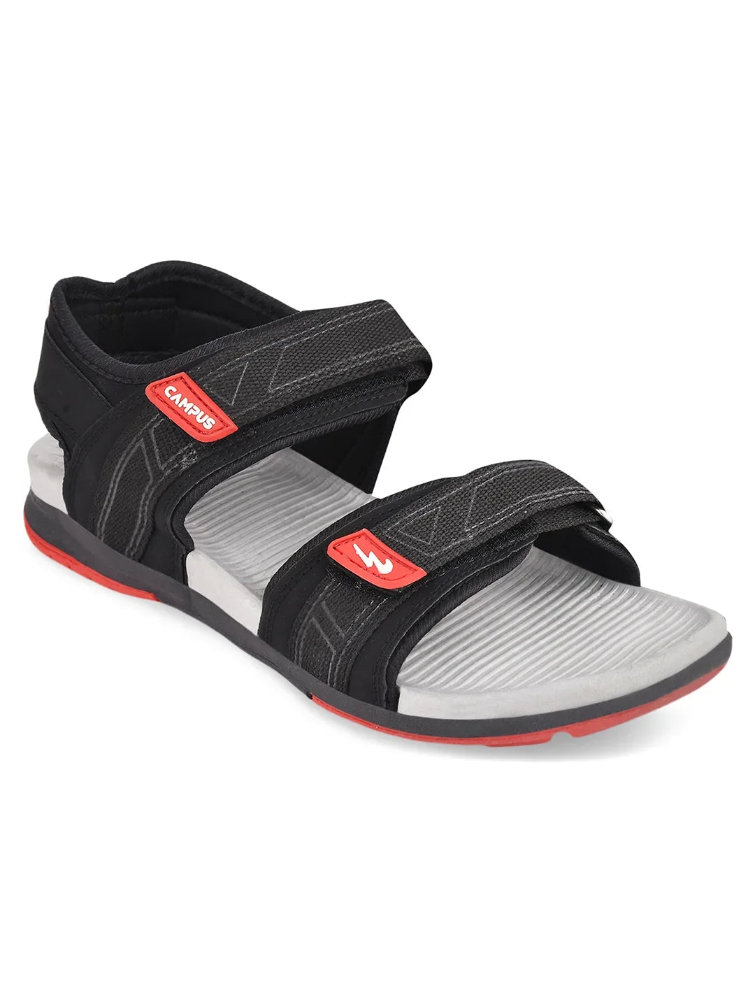 Campus GC 17A Black Mens Sandals