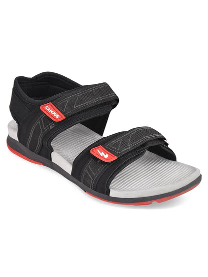 Campus GC 17A Black Mens Sandals