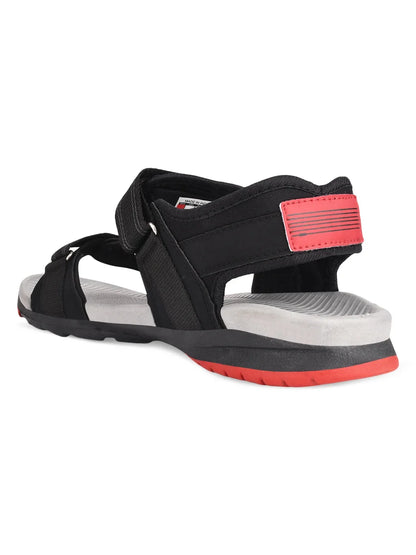 Campus GC 17A Black Mens Sandals