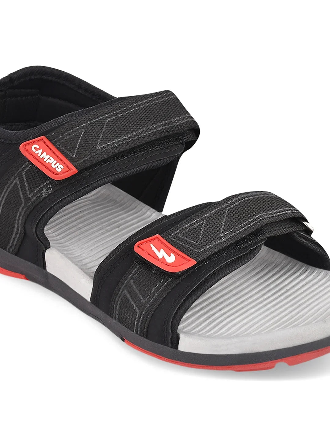 Campus GC 17A Black Mens Sandals