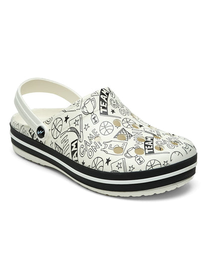 Campus GC 4025 Off White Mens Clogs