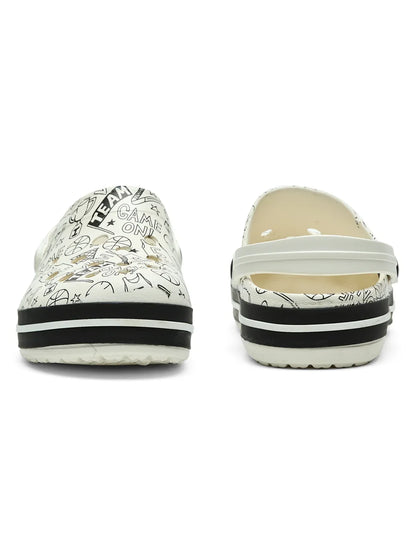 Campus GC 4025 Off White Mens Clogs