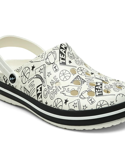 Campus GC 4025 Off White Mens Clogs