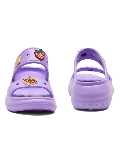 Campus GCW 7004 Purple Womens Clogs