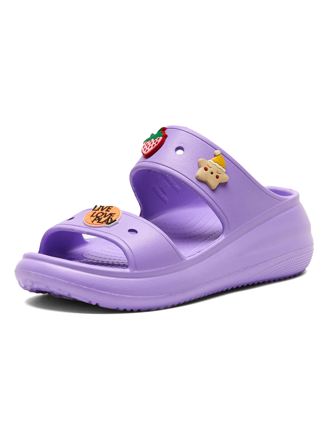 Campus GCW 7004 Purple Womens Clogs