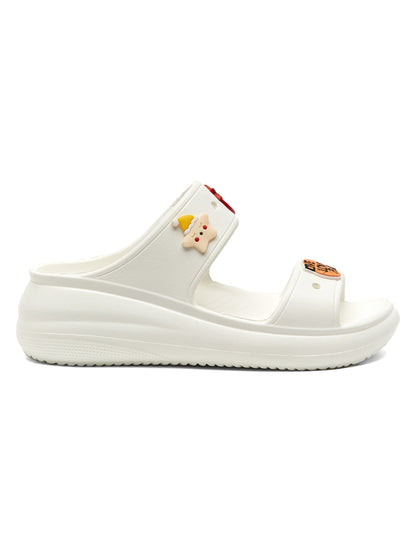 Campus GCW 7004 White Womens Clogs