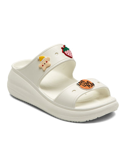 Campus GCW 7004 White Womens Clogs