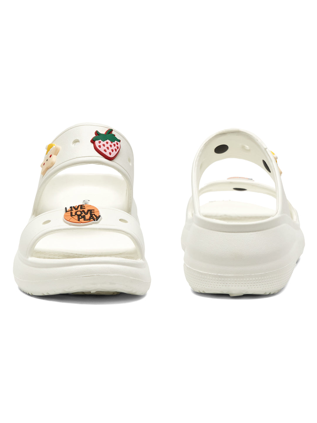 Campus GCW 7004 White Womens Clogs
