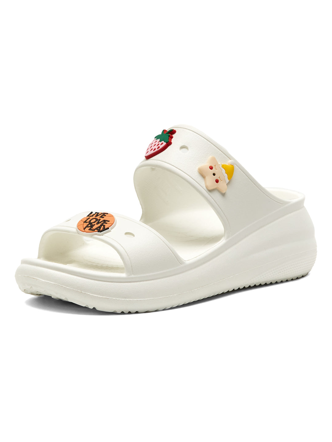 Campus GCW 7004 White Womens Clogs