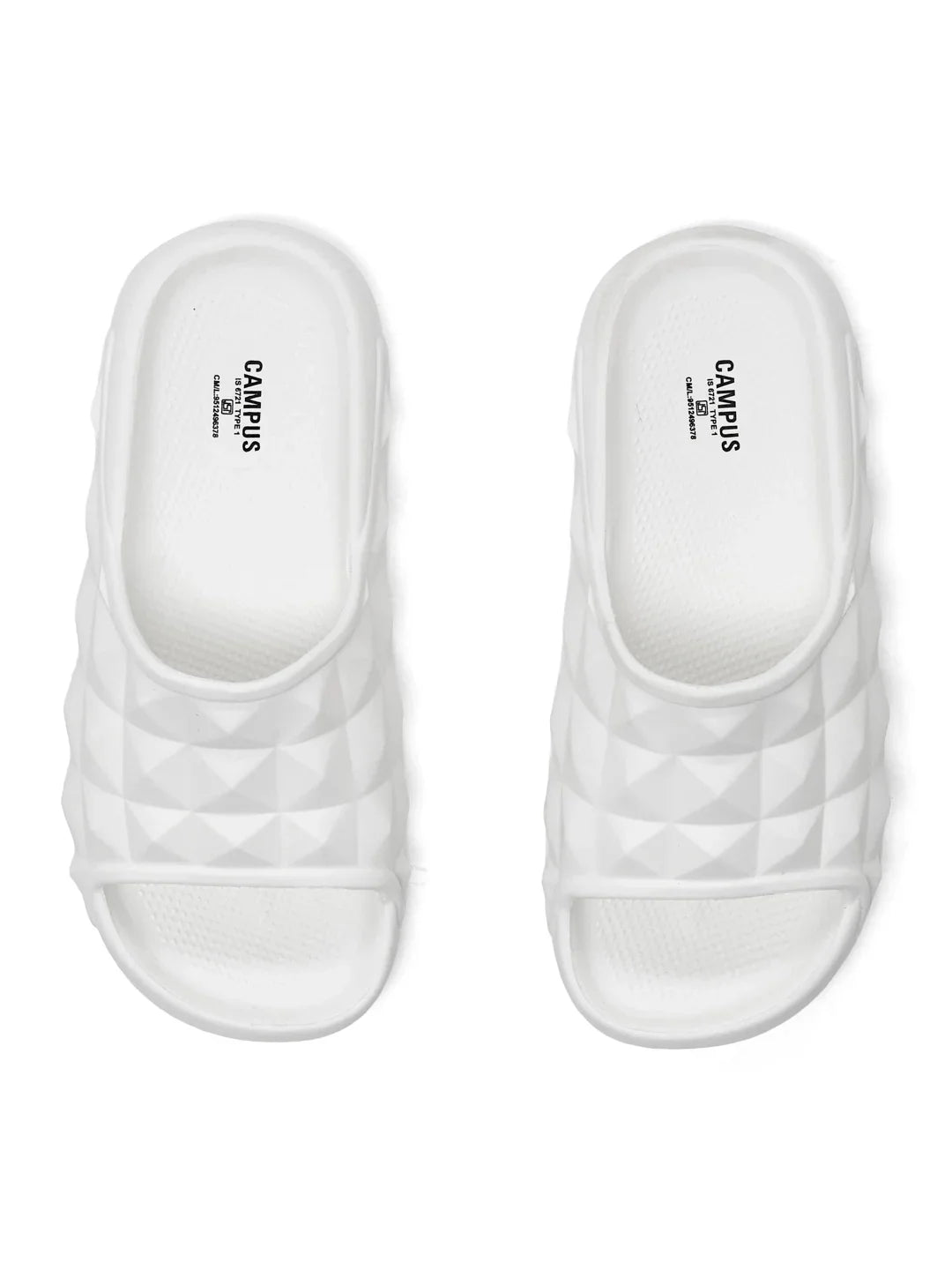 Campus GCW 7006 White Womens Slides