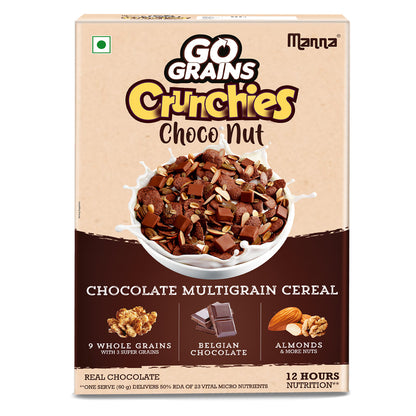 Manna Foods Go Grains Crunchies Choconut