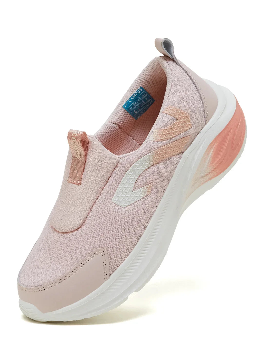 Campus GISEL Pink Womens Walking Shoes