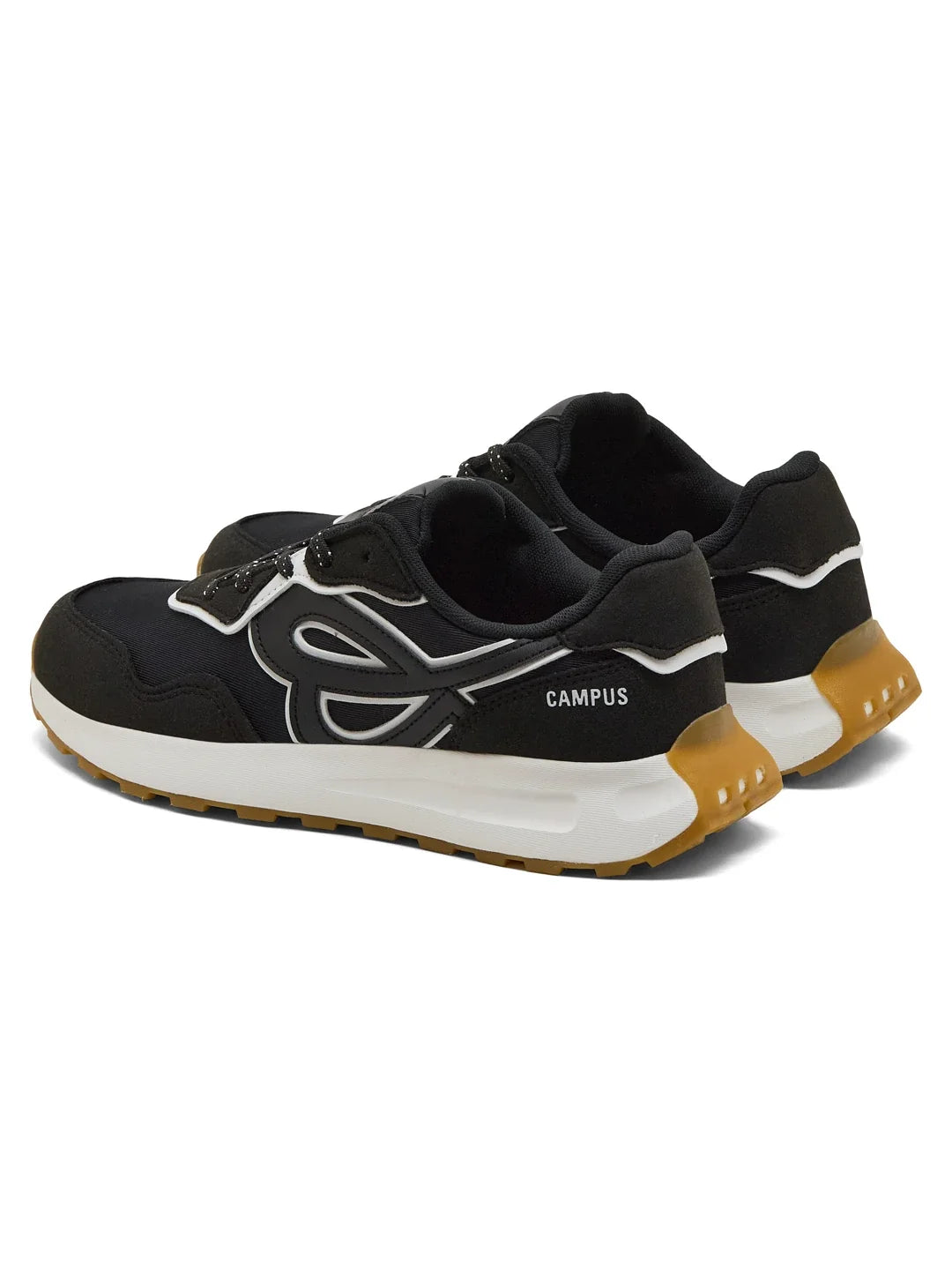 Campus GLIVON Black Womens Sneakers