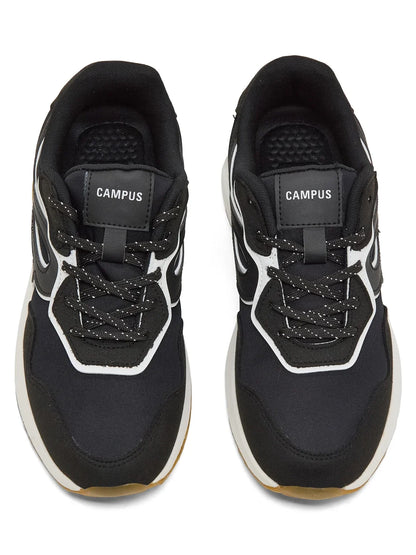 Campus GLIVON Black Womens Sneakers