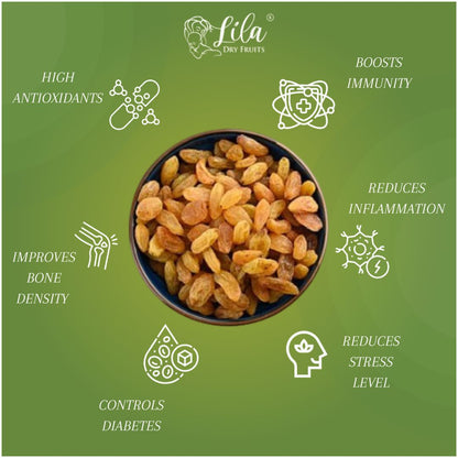 Lila Dry Fruits Golden Raisin