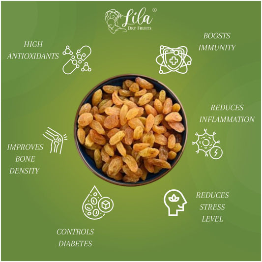 Lila Dry Fruits Golden Raisin