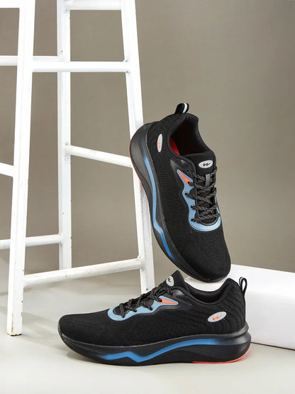 Campus GRETTA Black Mens Running Shoes