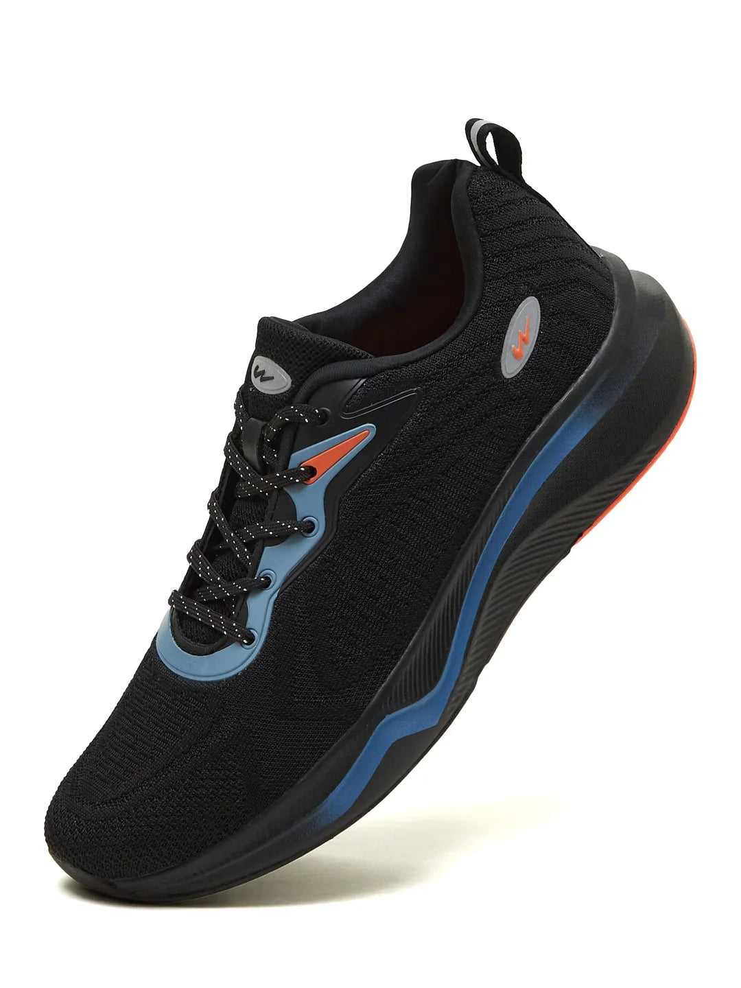 Campus GRETTA Black Mens Running Shoes