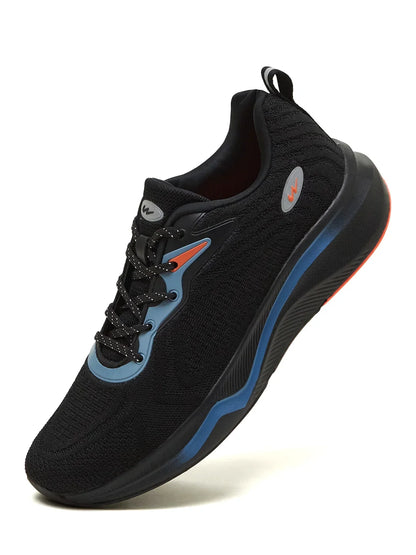 Campus GRETTA Black Mens Running Shoes
