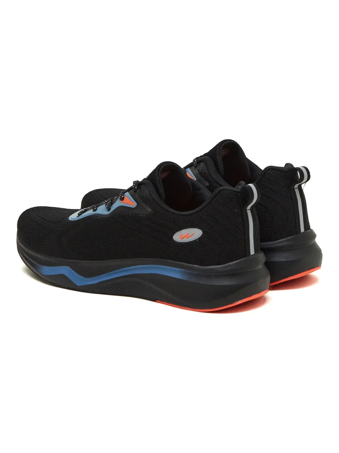 Campus GRETTA Black Mens Running Shoes
