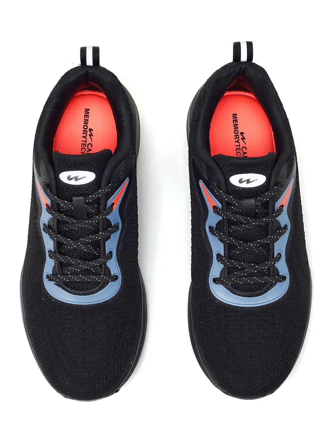 Campus GRETTA Black Mens Running Shoes