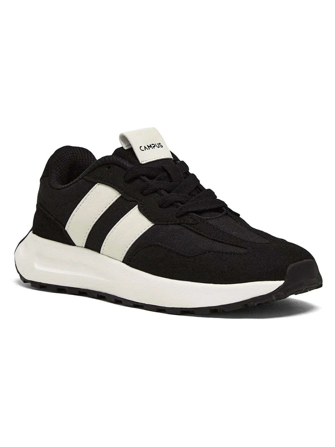 Campus GRIT Black Womens Sneakers