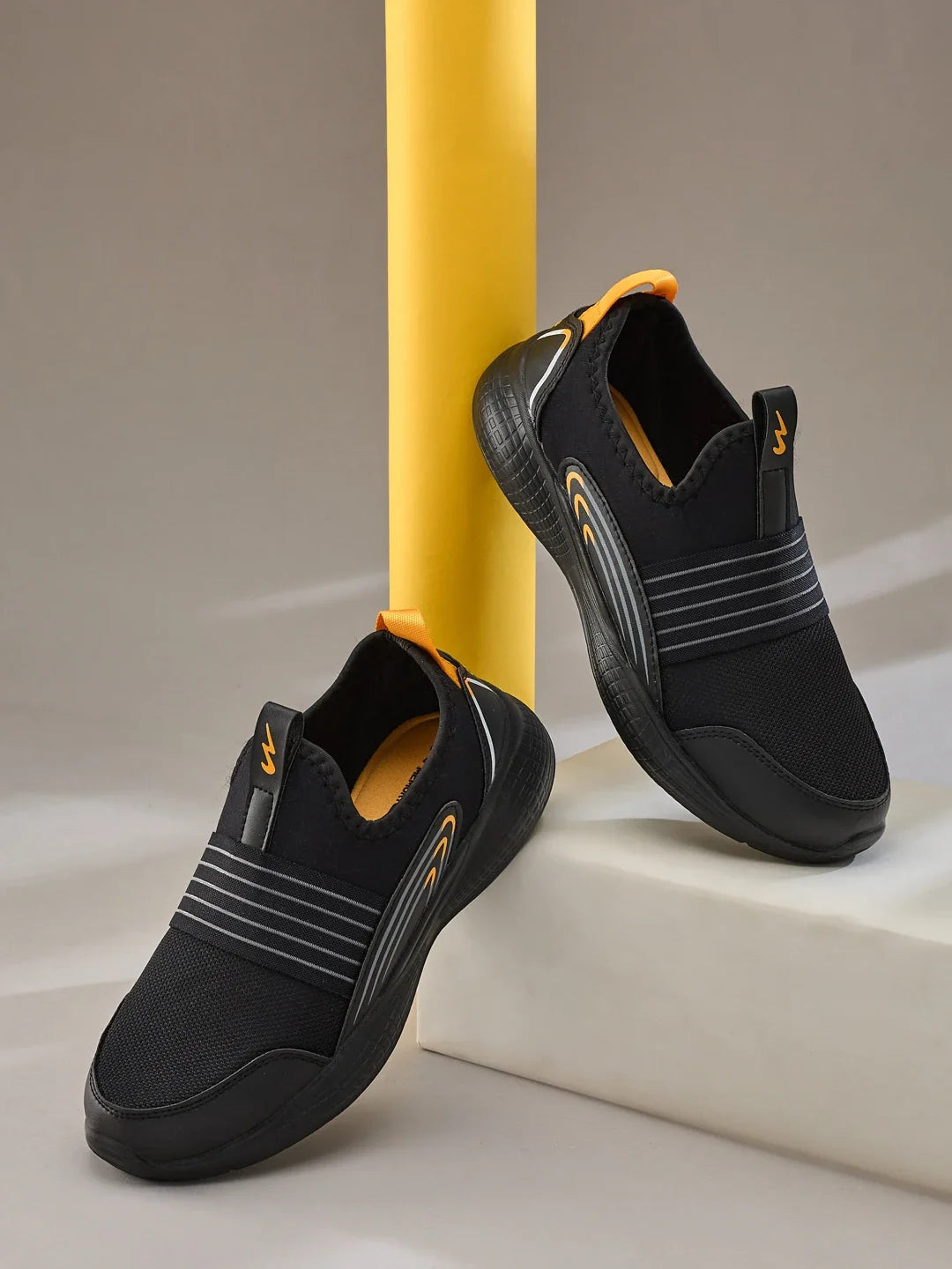 Campus GUMP Black Child Walking Shoes